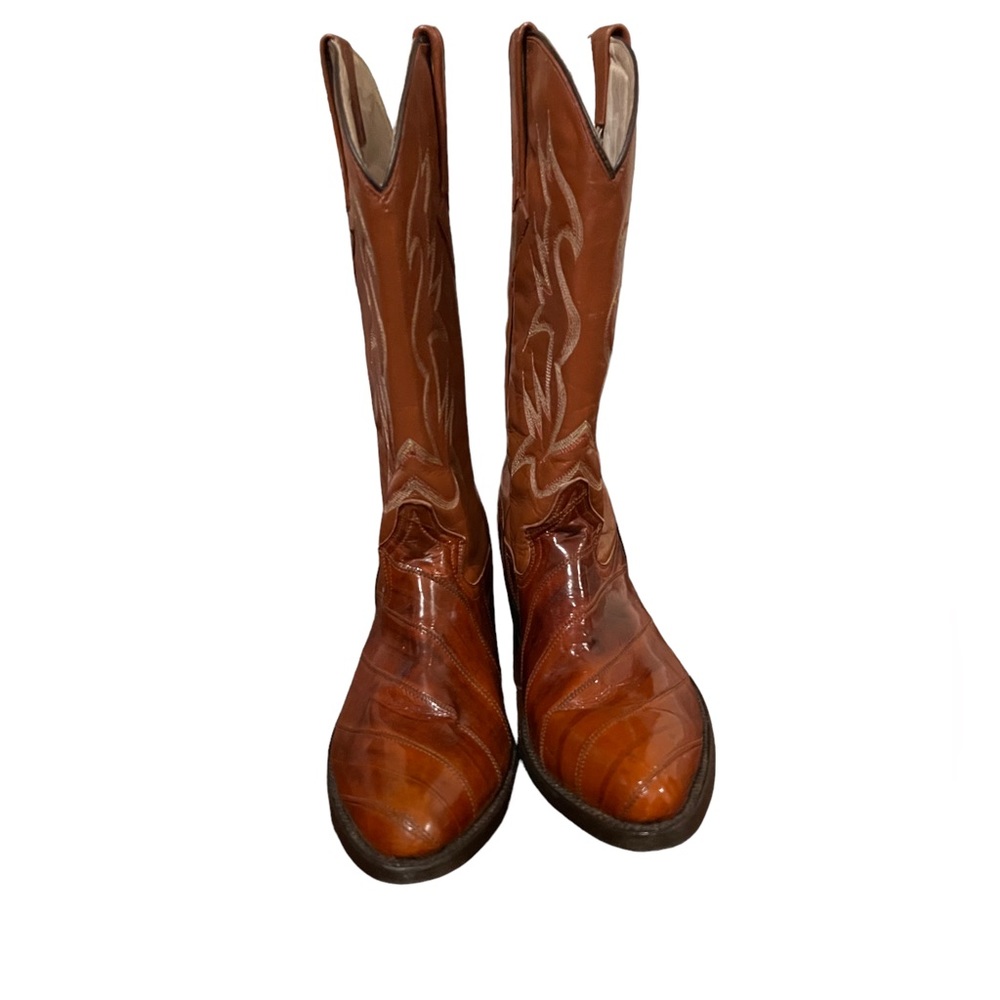 Cowboy boots.